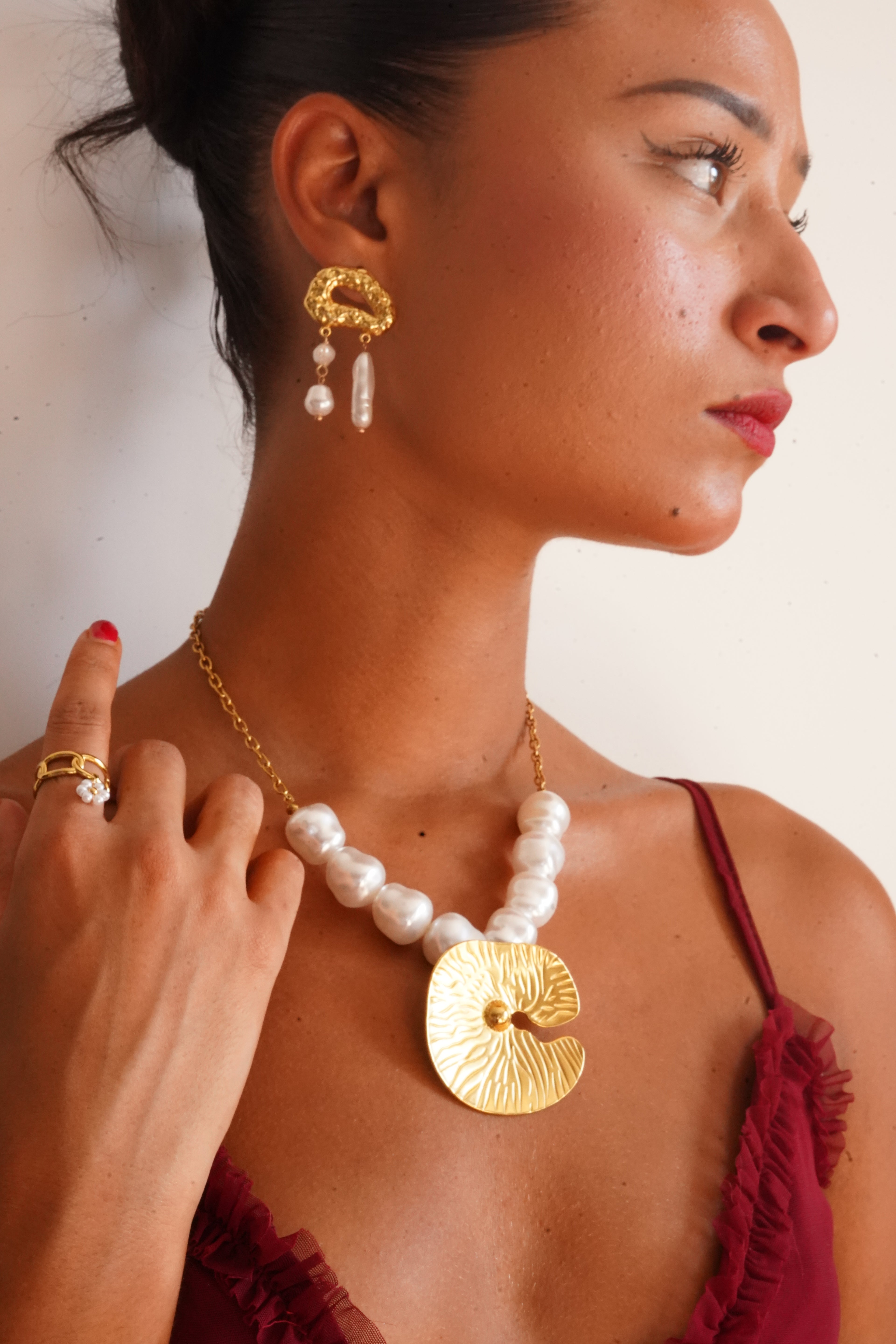 Collier Lotus D'or