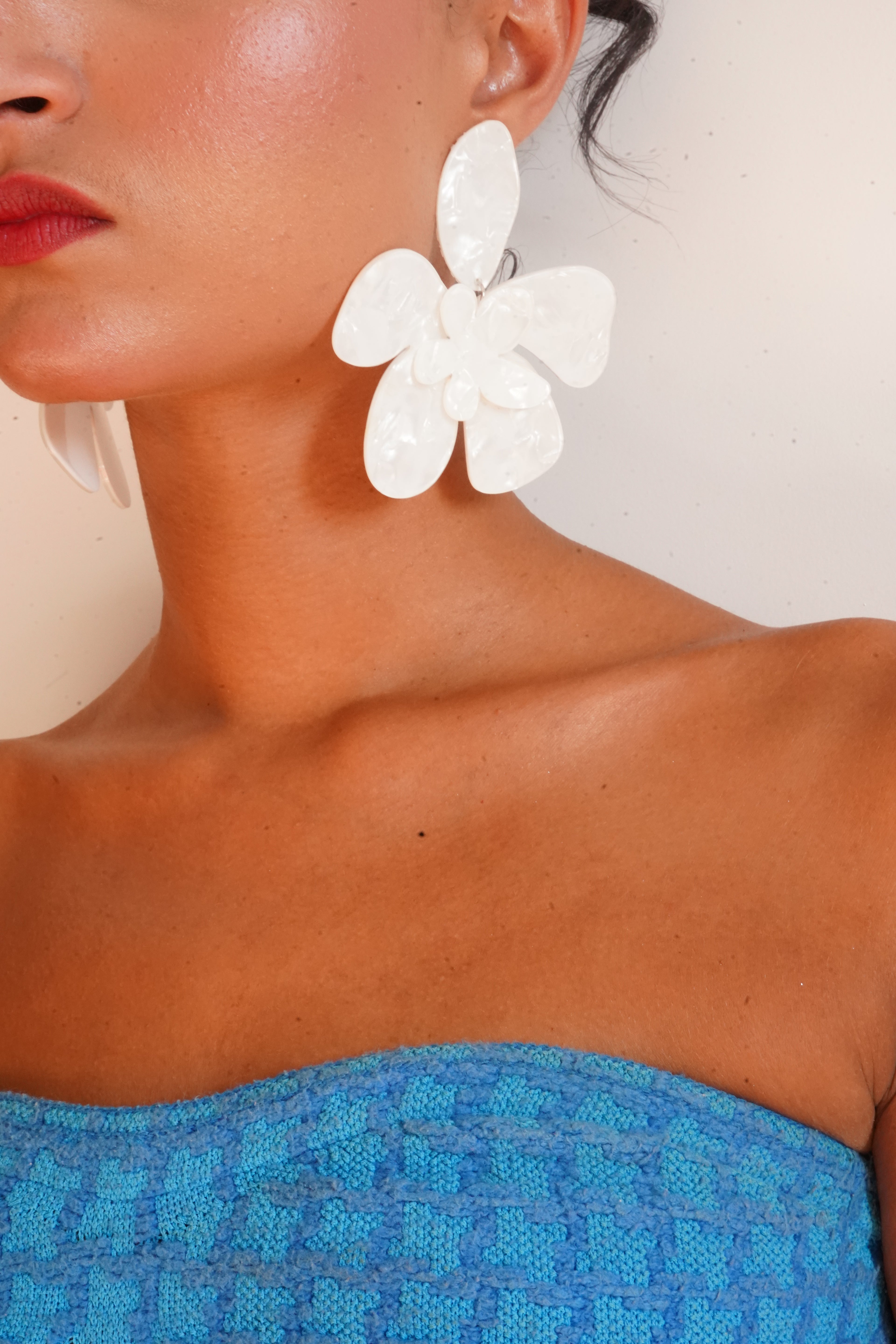 Boucles d'oreilles Fleur Sucrée