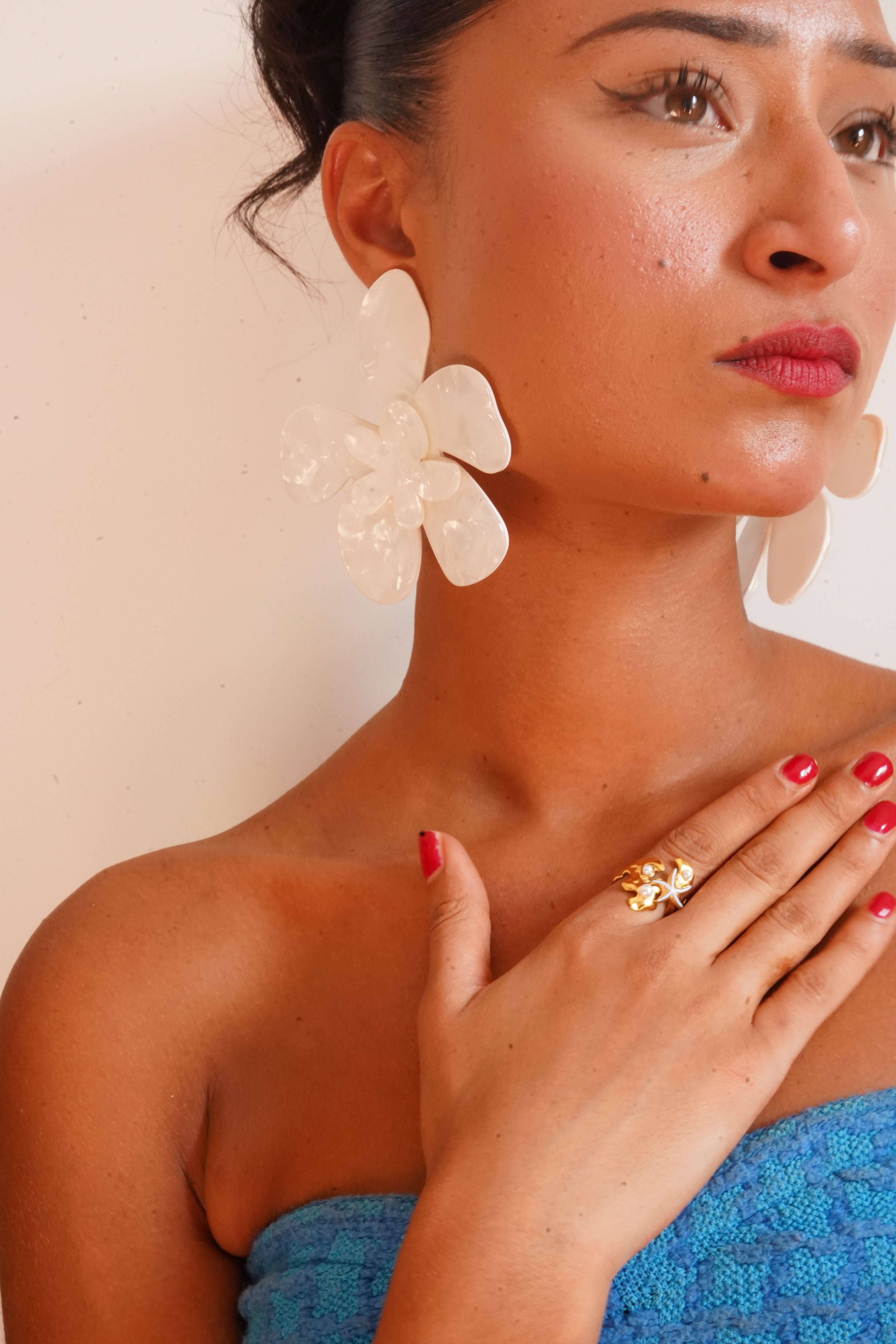 Boucles d'oreilles Fleur Sucrée